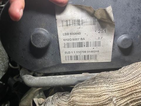 Discovery 3 2007 engine